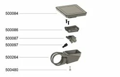 FIT E-Bike System FIT 2.0 - Plaque De Connexion Pour écran -Pièces détachées VAE Soldes fit 2 0 plaque adaptation ecran 2 3840x2160