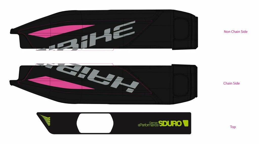 Haibike - Autocollant SDURO 2017 Pour Batterie De Cadre Yamaha 7 Haibike - Autocollant SDURO 2017 Pour Batterie De Cadre Yamaha – Image 5