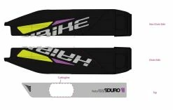 Haibike SDURO - Autocollants Pour Batterie De Cadre Yamaha