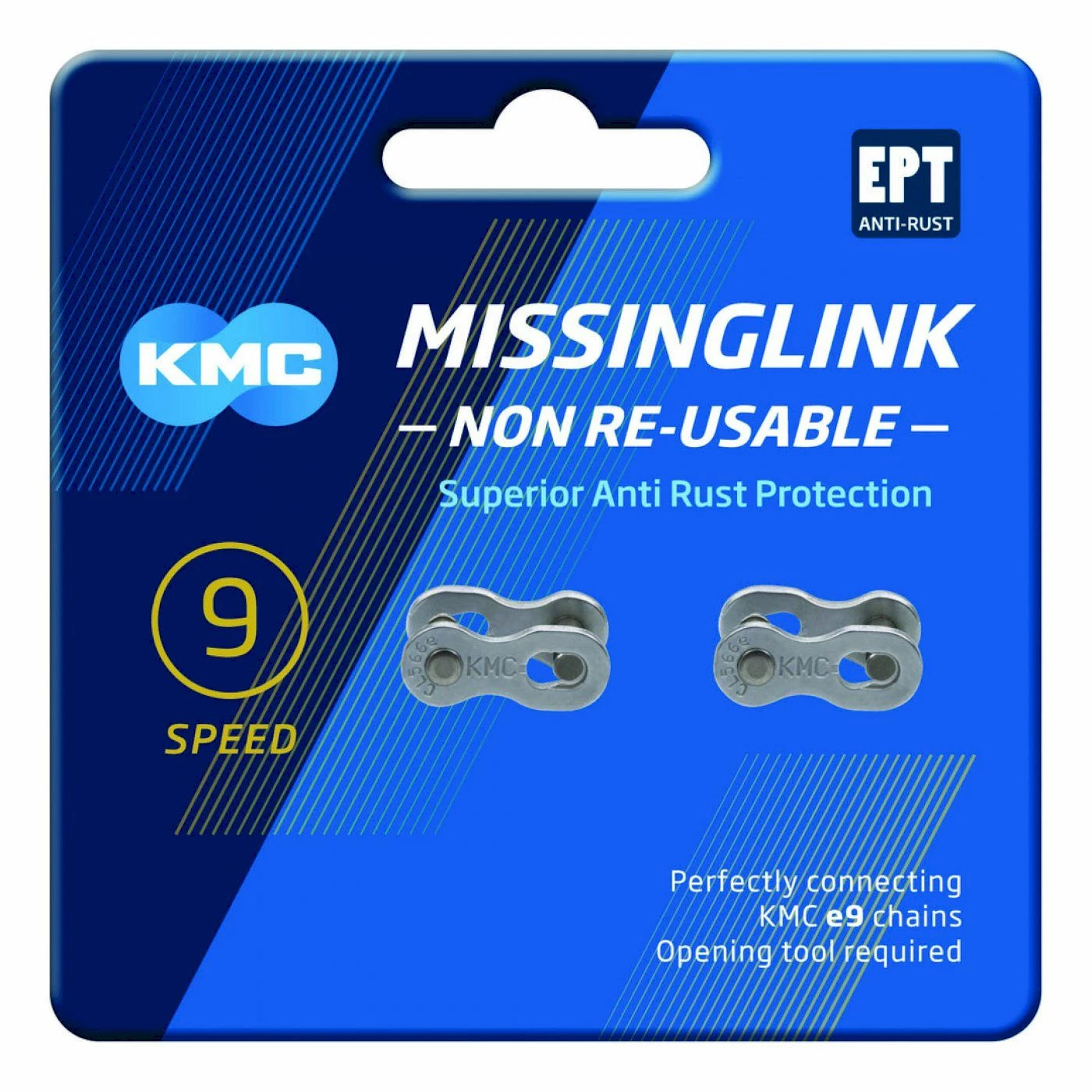 KMC - MissingLink Attache-rapide E9 EPT 3 KMC - MissingLink Attache-rapide E9 EPT