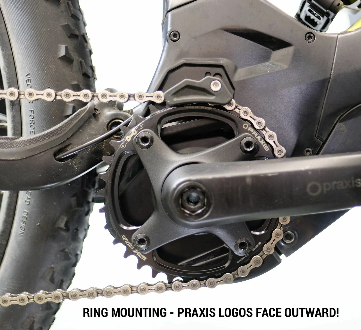 Praxis Works - Plateau VTT DM - Technologie Wave™ 104 Mm 3 Praxis Works - Plateau VTT DM - Technologie Wave™ 104 Mm