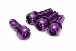 Reverse Components Reverse - Set De 4 Vis Pour étrier De Freins - M6x18mm -Pièces détachées VAE Soldes reverse set 4 vis etrier frein m6 18 mm violet 3840x2160