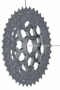 Shimano - Pignons Pour Cassette XT CS-M8000 11-40 | 11-42 | 11-46