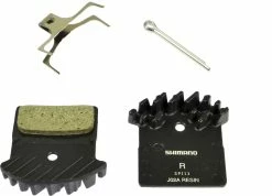 Shimano - Plaquettes De Frein Ice-Tech J03A Résine Avec Ailettes De Refroidissement