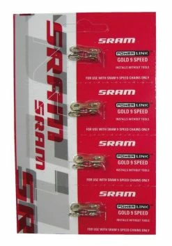 Sram - Attaches Rapides Power Link Gold Pour Chaînes 9 Vitesses -Pièces détachées VAE Soldes sram attaches rapides power link gold pour chaines 9 vitesses 3547ITHB0Q7a2Eq09 3840x2160