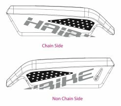Haibike SDURO - Autocollant Pour Batterie De Cadre Bosch Powerpack 2018 -Pièces détachées VAE Soldes weiss schwarz glaenzendWXosVM060S5uT 3840x2160